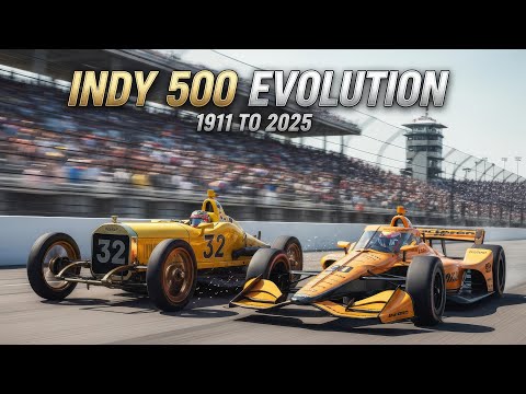 Thumbnail for Indy 500 Evolution (1911–2025) | The Greatest IndyCar Race in History by Maserati, video, Car, vide