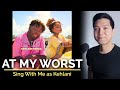 At My Worst (Male Part Only - Karaoke) - Pink Sweat$ ft. Kehlani