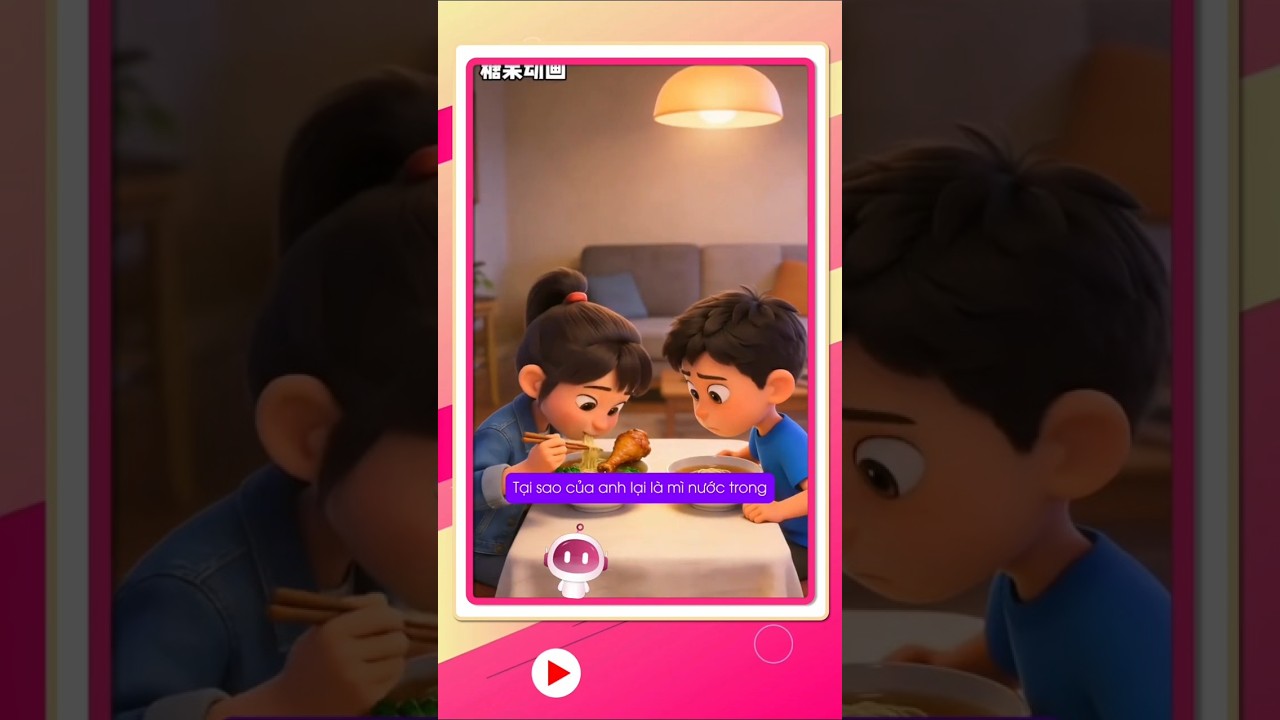 Tại sao tô mì của em có đùi gà?