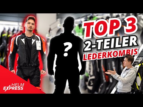 Perfect motorcycle clothing for racetrack & country road - 2-piece leather suit [Top 3]
