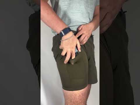 3-Pack Men's 2 in 1 Stretch Active Quick Dry Gym Running Shorts With Liner