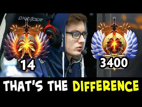 Difference between RANK-14 and RANK-3400 on mid — MIRACLE Battle Cup