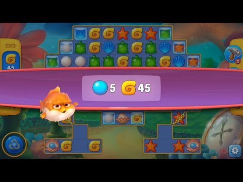Fishdom. Hard Level 2313
