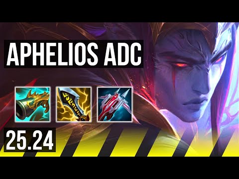 APHELIOS & Nautilus vs JHIN & Karma (ADC) | Good KDA: 25/2/2, 50K damage | KR Diamond | 25.24