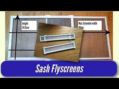 Sash Window Screen - watch the video
