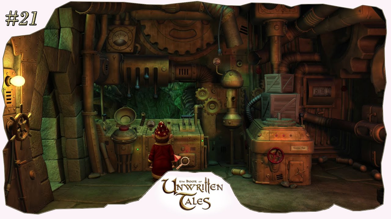 The Book of Unwritten Tales – Folge 21 Die Gnome Steampunk Rohrpostmaschine!  #clickandpoint