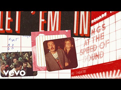 Paul McCartney & Wings - Let 'Em In (Visualiser)