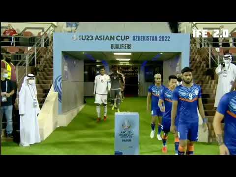 India vs UAE - Match Highlights - First half - AFC u 23 championship qualifier