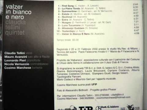 claudia tellini quintet  feat Mauro Avanzini.wmv