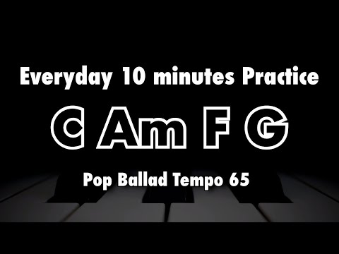 The Essential 10-Min C Am F G Jazz Backing Track for Solo Practice (From Viral Short)