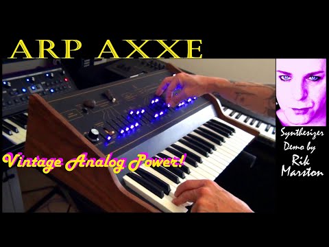 ARP AXXE Vintage Analog Power! Classic Keyboard Synthesizer Rik Marston
