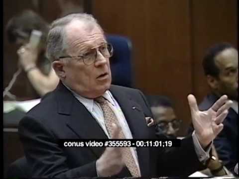 OJ Simpson Trial - March 13th, 1995 - Part 4 (Last part)