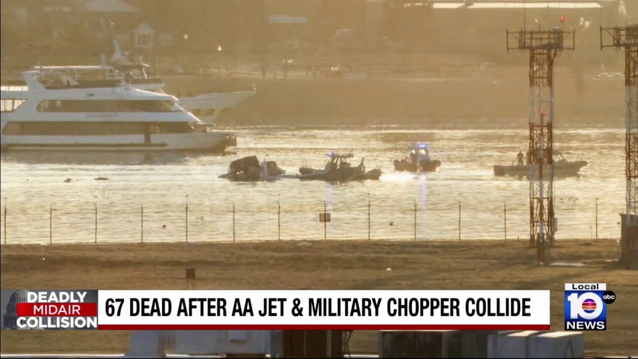 Cause of deadly collision between passenger jet, military helicopter remains under investigation