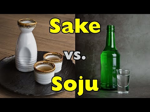 What’s the Difference Between Sake and Soju?