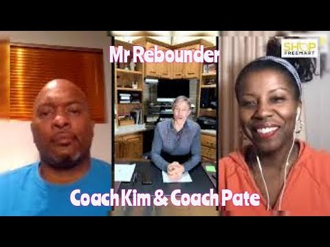 Mr Rebounder Dave Hall with Coach Kim & Coach Pate