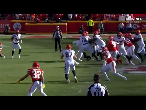 C.J. Uzomah - Frightening Leg Injury - Cincinnati Bengals