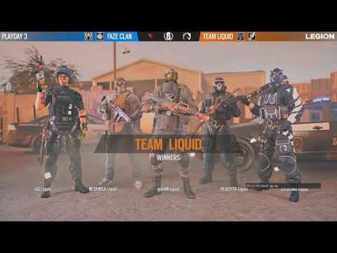 Faze Clan vs.Team Liquid  Map Oregon  Siege Pro League Season 9 LATAM (01162019)