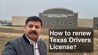 Texas Drivers License Renewal