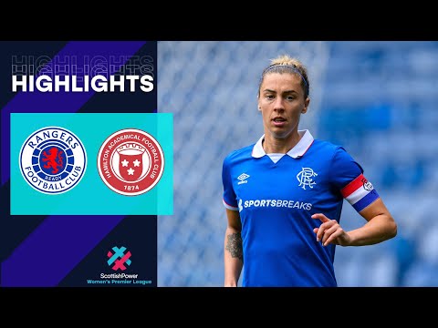 Rangers v Hamilton | HIGHLIGHTS | ScottishPower Women's Premier League