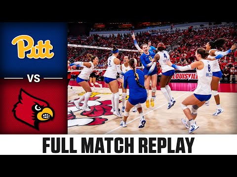 Pitt vs. Louisville Full Match Replay | 2024 ACC Volleyball