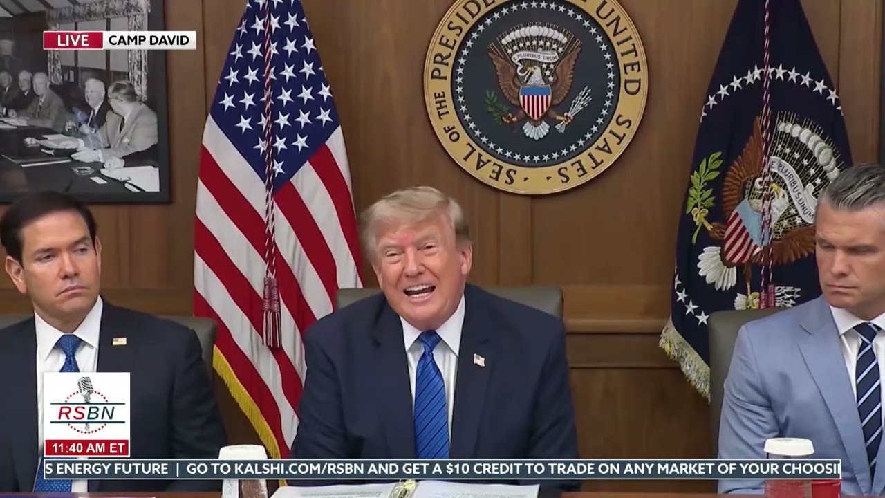 FULL EVENT: President Trump Hosts Historic Camp David Cabinet Meeting - 07/31/26