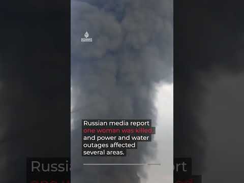 Ukraine strike hits Belgorod, causing fire and power outages