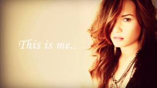 Demi Lovato - This is me (acoustic) lyrics