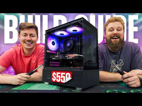 2025 $550 Gaming PC Build Guide - Step-By-Step