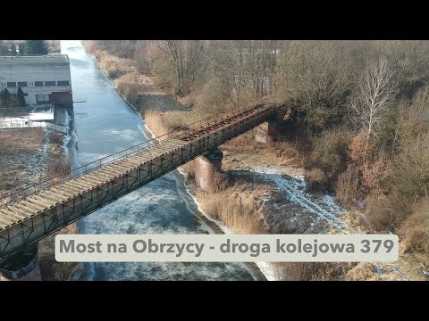 Most na Obrzycy - droga kolejowa 379 Szutrem i Lasem