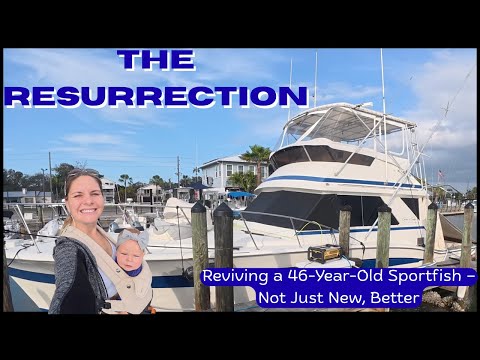 Resurrecting an Old Classic Sportfish Yacht | Rebuilding a Legend