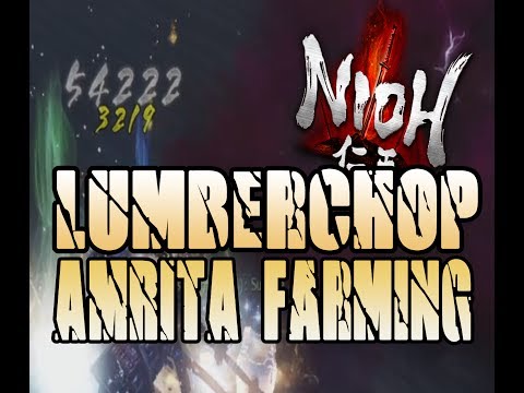 Nioh - LumberChop Farmin - Fastest way to max level (1.10)