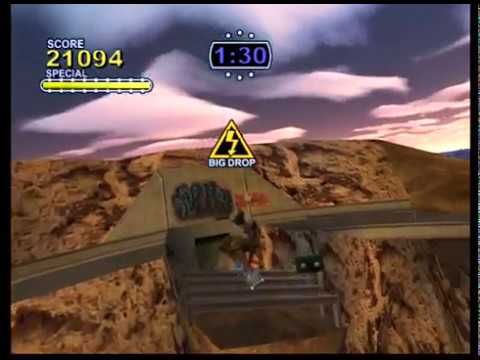 Downhill Jam "The Fastest Way to get the Secret Tape" (Tony Hawk's Pro Skater 2x)