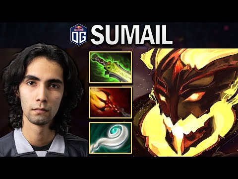 OG.SUMAIL SHADOW FIEND - PRO MAGIC BUILD - DOTA 2 7.26 GAMEPLAY