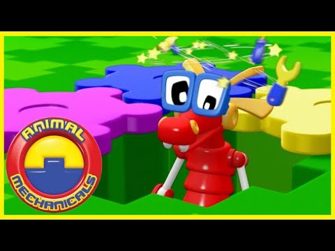 Animal Mechanicals 101 🐸 🤖 Turbo Bean Trouble 🐸 🤖 Cartoons for Children