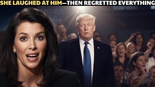 Host Laughs at Trump Mockingly — His Final Statement Makes Her Regret Everything