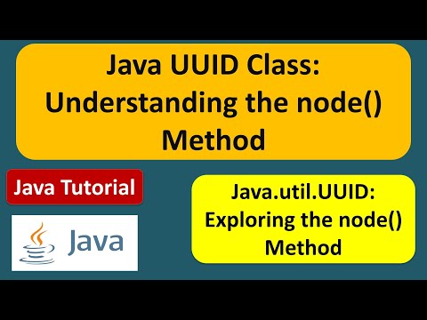 Java Uuid Class Understanding The Node Method