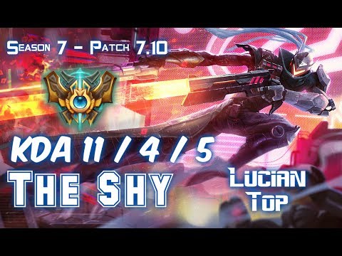 The Shy LUCIAN vs KARTHUS Top - Patch 7.10 KR Ranked
