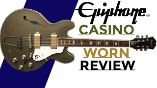 Video thumbnail for A 60's ROCK Machine! | Epiphone Casino Worn Review by One More Guitar