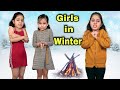 GIRLS IN WINTER | Winter Special Funny Video 🤣 | DILWALE FILMS