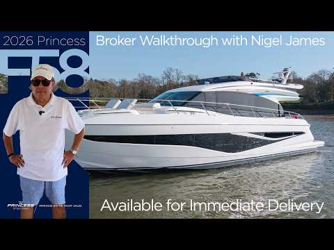 2026 Princess F58  Available to view in Palma, Mallorca