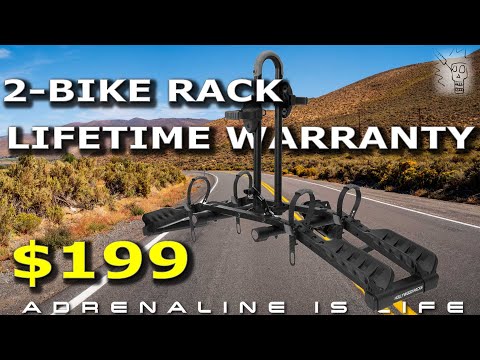 Is this the BEST BIKE HITCH RACK Under $200? A look at the Hollywood Racks Destination 2 Hitch Rack