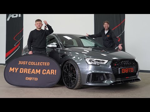 BOTB Winner Kian Lloyd collects his Audi ABT RS3!