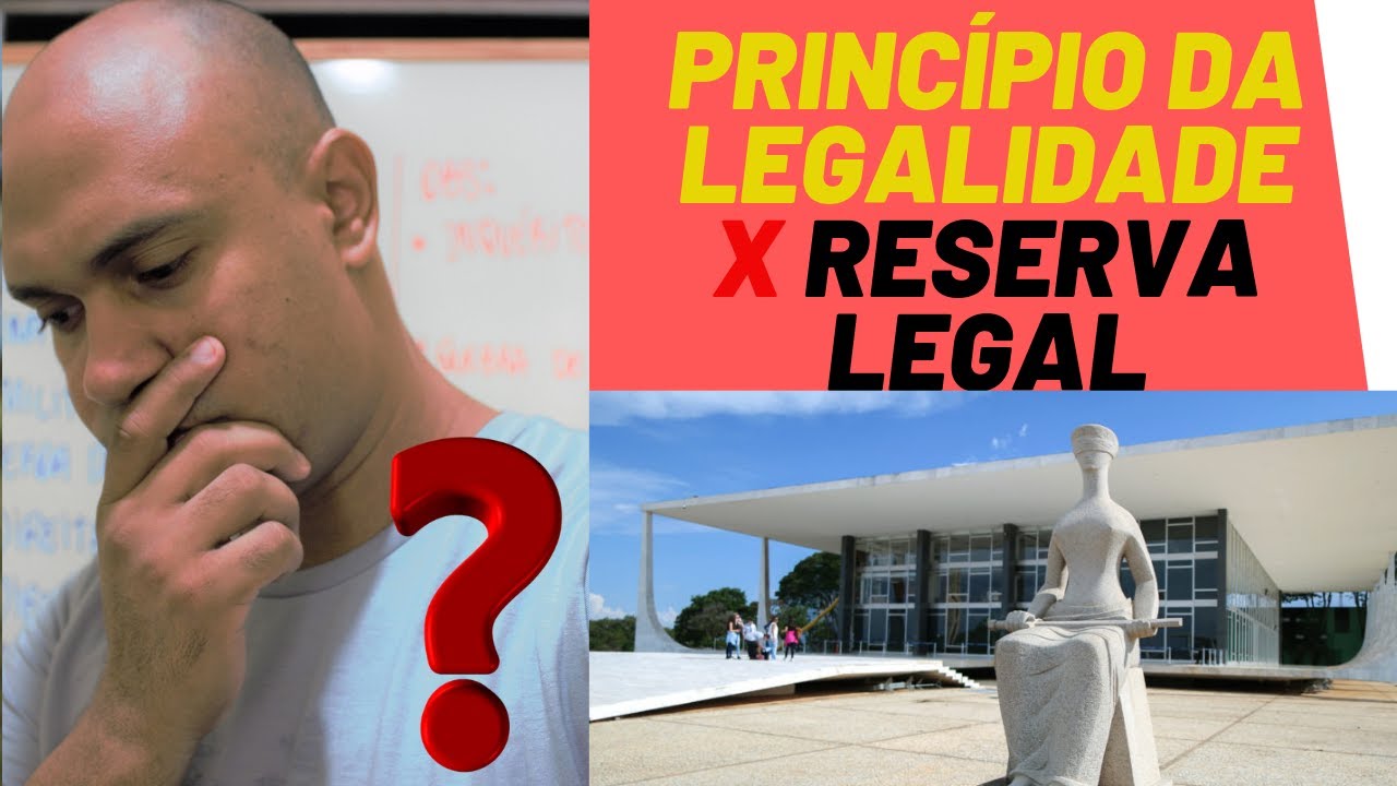 LEGALIDADE x RESERVA LEGAL/ LEGALIDADE PENAL - Direito Constitucional #concursopublico