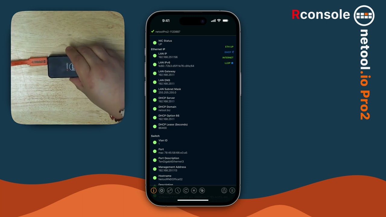 Netool.io Pro2 Rconsole