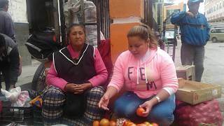 Vendedores ambulantes preocupados por su situación