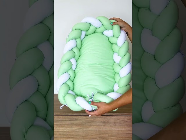 Dica para o enxoval do bebê: NINHO TRANÇA COM MOSQUITEIRO