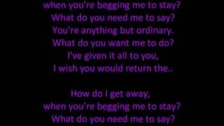 All Time Low - Return the Favor with lyrics