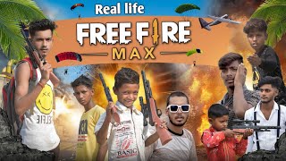 Real life free fire max  | Manjesh vfx | ayush Raj dancer
