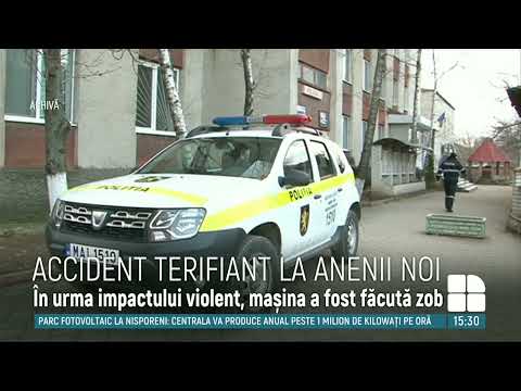 TERRIBLE ACCIDENT in Anenii Noi. Three people died