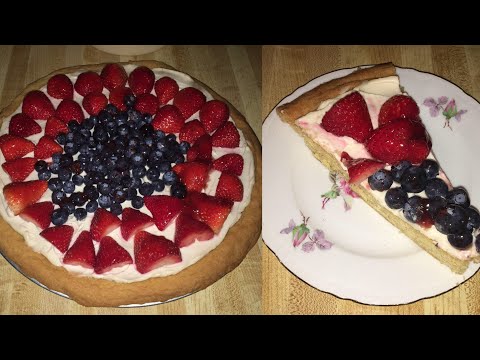Episode 285: Summer Berry Fruit Pizza (4th of July, Requested Recipe) 🍕🍓
